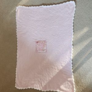 Carter's Just one year pink baby blanket